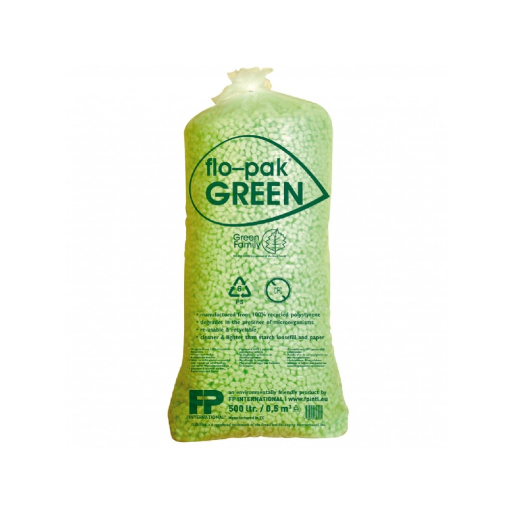 Opvulmateriaal Flo-Pak Green 500 ltr