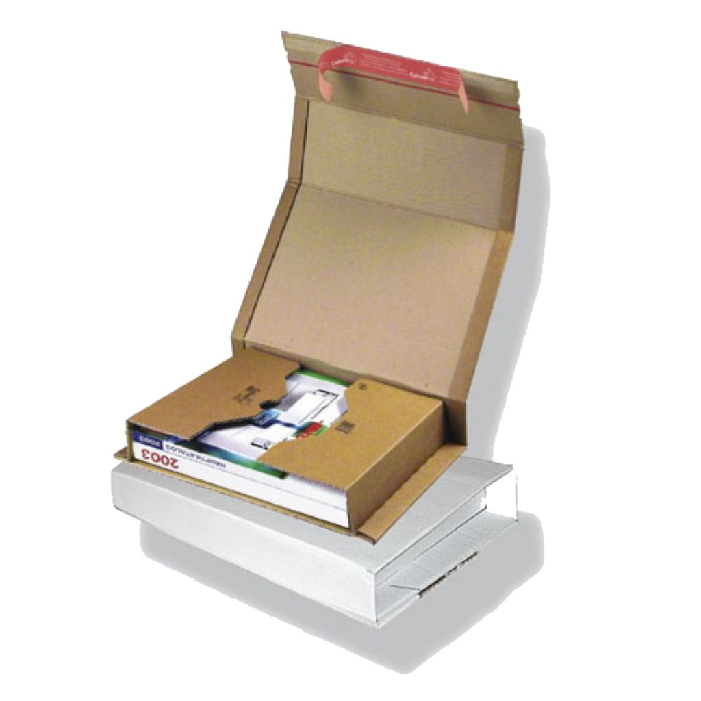 Boekverpakking 217 x 155 x 60 mm, per stuk