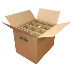 Verzenddoos 12 Bierflesjes, per stuk