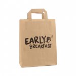 Papieren Take Away Tas – Enjoy Dessin, 250 stuks