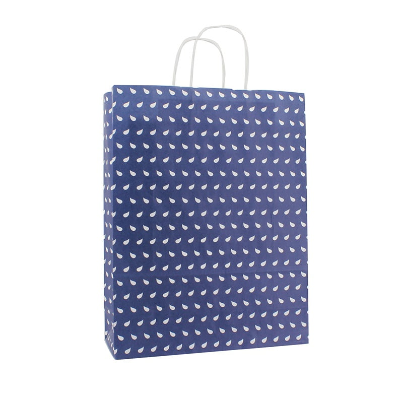 Basic Papieren Tas – Wave, 250 stuks Basic Papieren Tas – Wave, 250 stuks