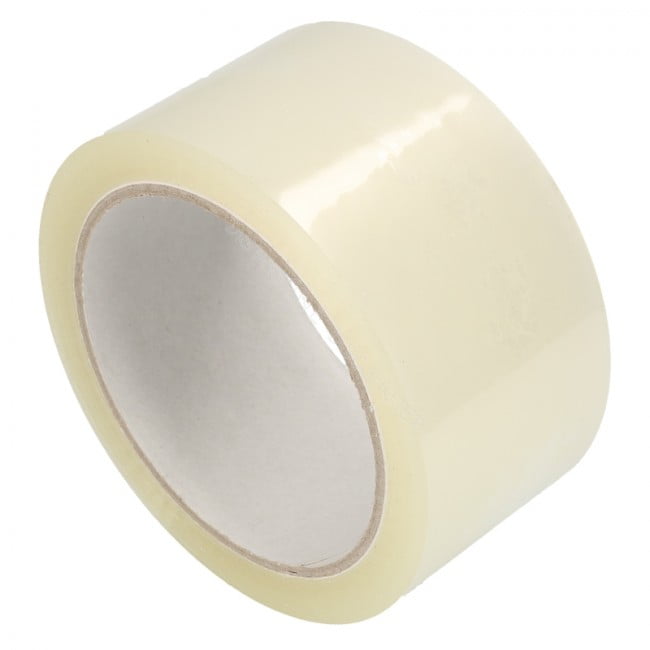 50mm Acryl Tape Low Noise Transparant, per rol