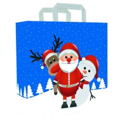 Papieren Tas – Christmas Friends, 500 stuks